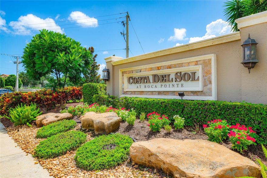 Fully renovated 3BD/2BA home offering modern comfort and energy efficiency. Updates include new roof (2020), high-impact windows (2021), solar panel system (2021), and full interior renovation (2020). Features a clean, contemporary design and low utility costs. AC (2011) well well-maintained. Located in a gated community. HOA includes cable, landscaping, roof cleaning, and exterior painting every 5 years. Move-in ready and sustainable!