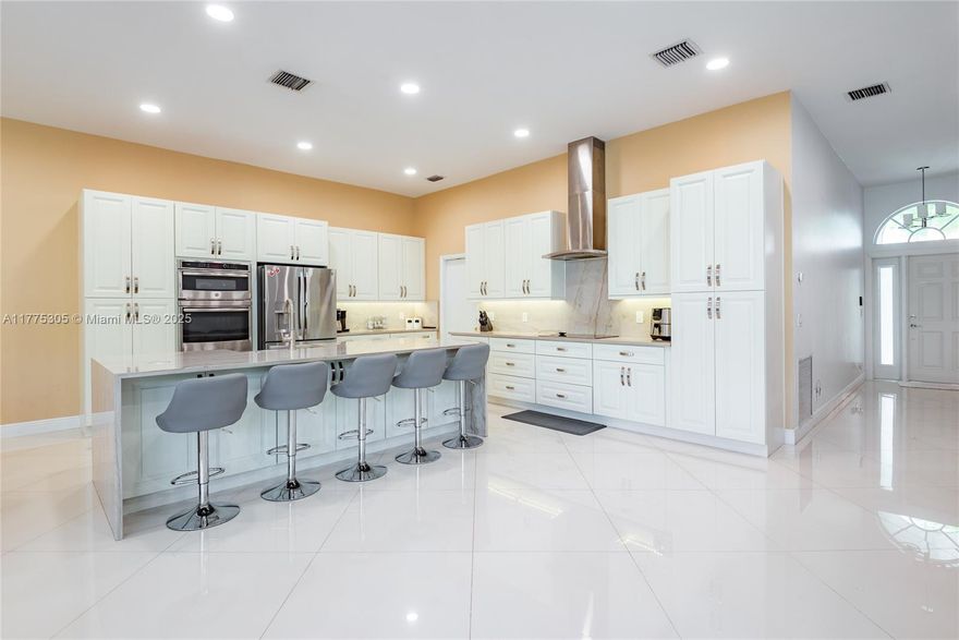 This fully renovated 3-bedroom, 2-bathroom home offers modern comfort and energy efficiency. Renovated in 2020, it features a new roof, updated interiors, high-impact windows, and a solar panel system installed in 2021. The home is move-in ready, with a clean, contemporary design and sustainable upgrades that help reduce utility costs. Located in a gated community, this is a rare find you won’t want to miss.