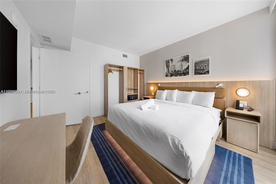 Gale Miami Hotel & Residences offers luxurious Hotel Condo Units from Studios to 2-bedroom, 2-bathroom units with stunning Biscayne Bay and skyline views. Located in downtown Miami, the property provides easy access to Kaseya Arena, Miami World Center, and top cultural venues. Residents enjoy 70,000 sq. ft. of amenities, including a rooftop pool, restaurant, spa, gym, and business spaces. With short-term rental approval (nightly) it’s an excellent investment opportunity. Units starting from $453,000's with a range of studios, 1-bedroom, 1-bedroom + den, and 2-bedroom options. Gale Miami combines luxury, convenience, and investment potential in a prime location.