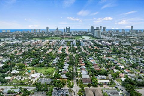 A home in Hallandale Beach