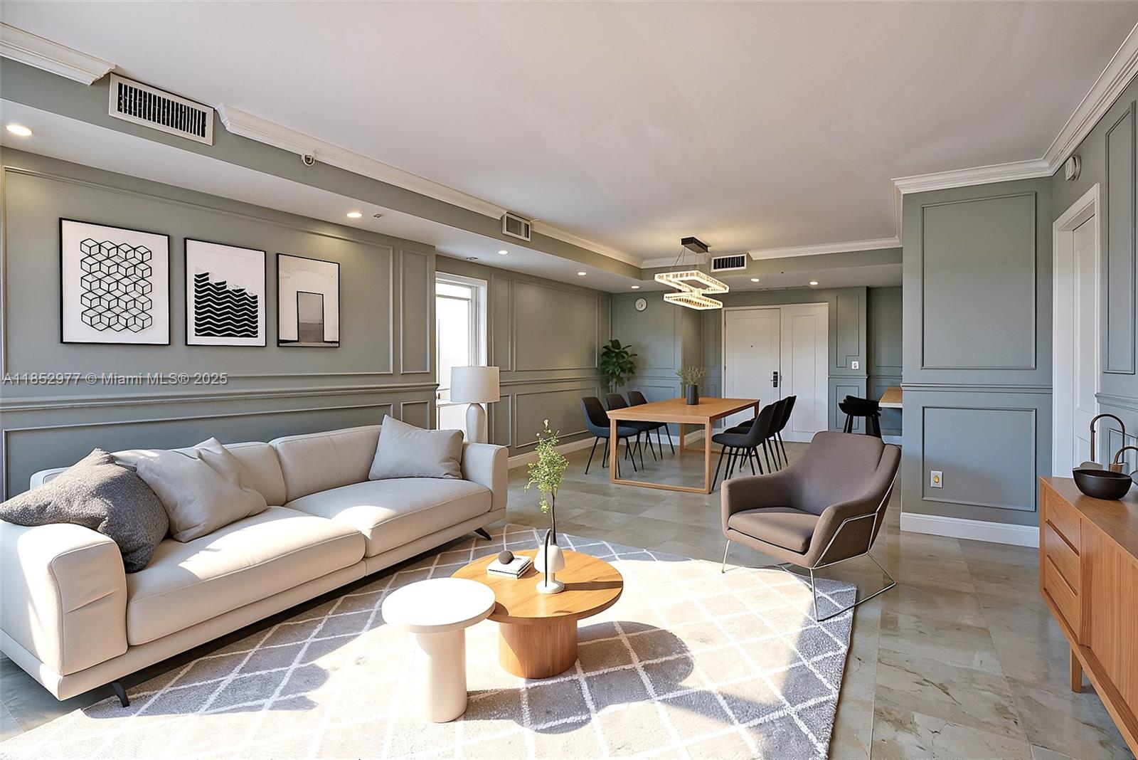 Located in the prestigious Ritz-Carlton Residences in Coconut Grove, this beautifully renovated corner unit offers refined living in a prime location. The two-bedroom residence features a thoughtfully designed split floor plan and gleaming marble floors throughout the main living spaces. The generous primary bathroom is appointed with double vanities, a water closet, and a separate soaking tub and shower. Residents enjoy access to world-class amenities, including two pools, a full-service spa, fitness center, on-site restaurant, club lounge, room service, 24-hour concierge, and both assigned and valet parking. Just moments from Coconut Grove’s acclaimed dining, shopping, and entertainment destinations.