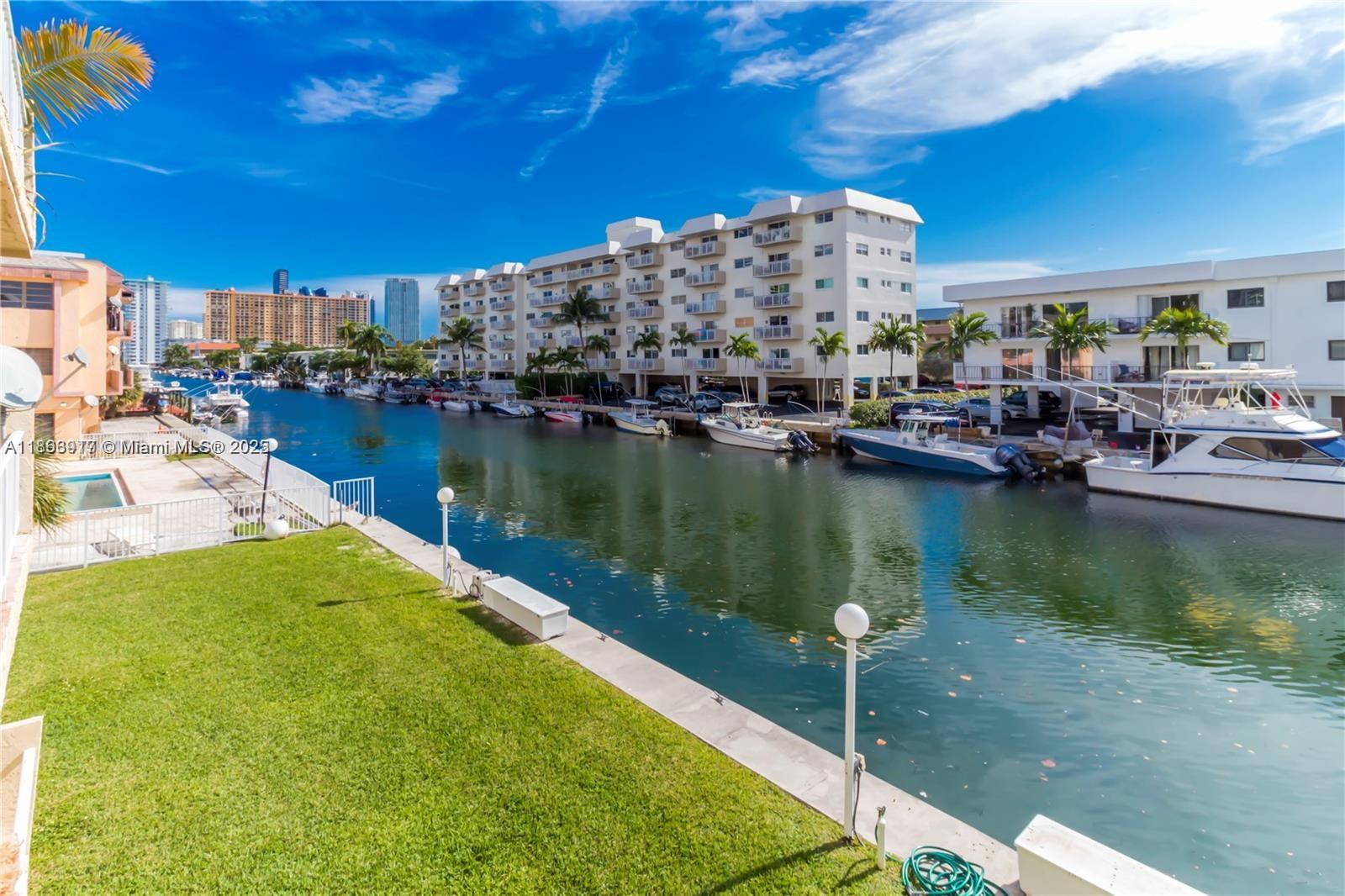 Investor Opportunity! Solid 7% ROI. Tenant in place paying $2,250/month through August 31, 2026. 7 minutes from the beach. Don't miss out on the opportunity to own a waterfront condo on the desirable and highly sought-after Eastern Shores. This condo overlooks the Intracoastal from the Balcony. LOCATION, LOCATION, LOCATION!! close to Aventura mall, Sunny Isles, Oleta Park, restaurants, and much more. 24-hour police/guard, 1 parking per unit. Gated community with boat dock (subject to availability up to 30 ft). DIRECT OCEAN ACCESS and no fixed bridges to the Haulover inlet. The building just passed a 40-year inspection! New exterior unit A/C .