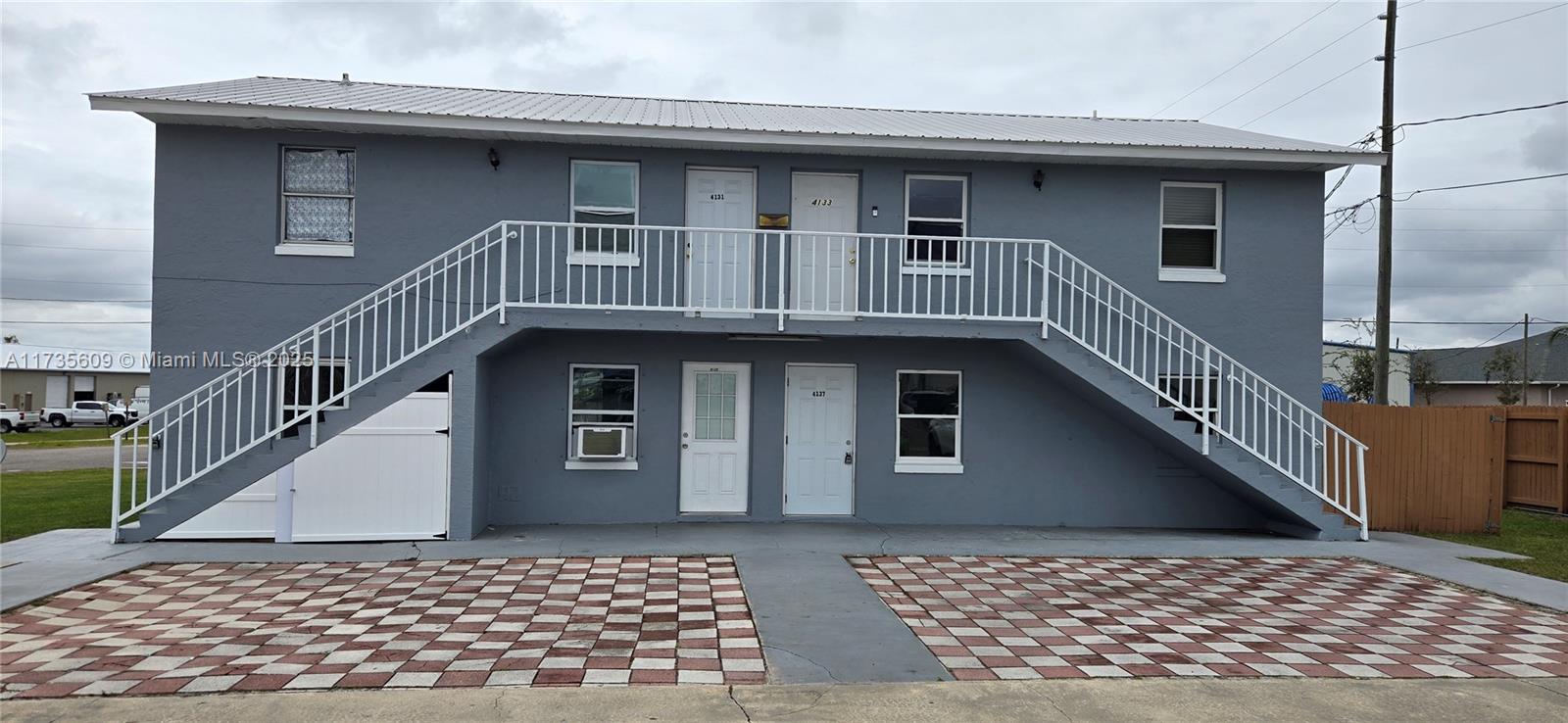 Front of Structure