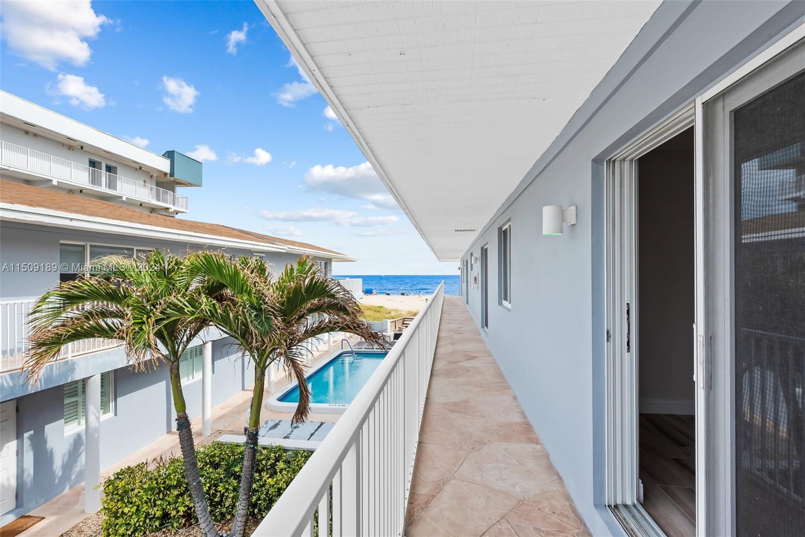Property for Sale at 600 N Ocean Blvd Blvd 4A, Pompano Beach, Broward County, Florida - Bedrooms: 2 
Bathrooms: 3  - $599,000