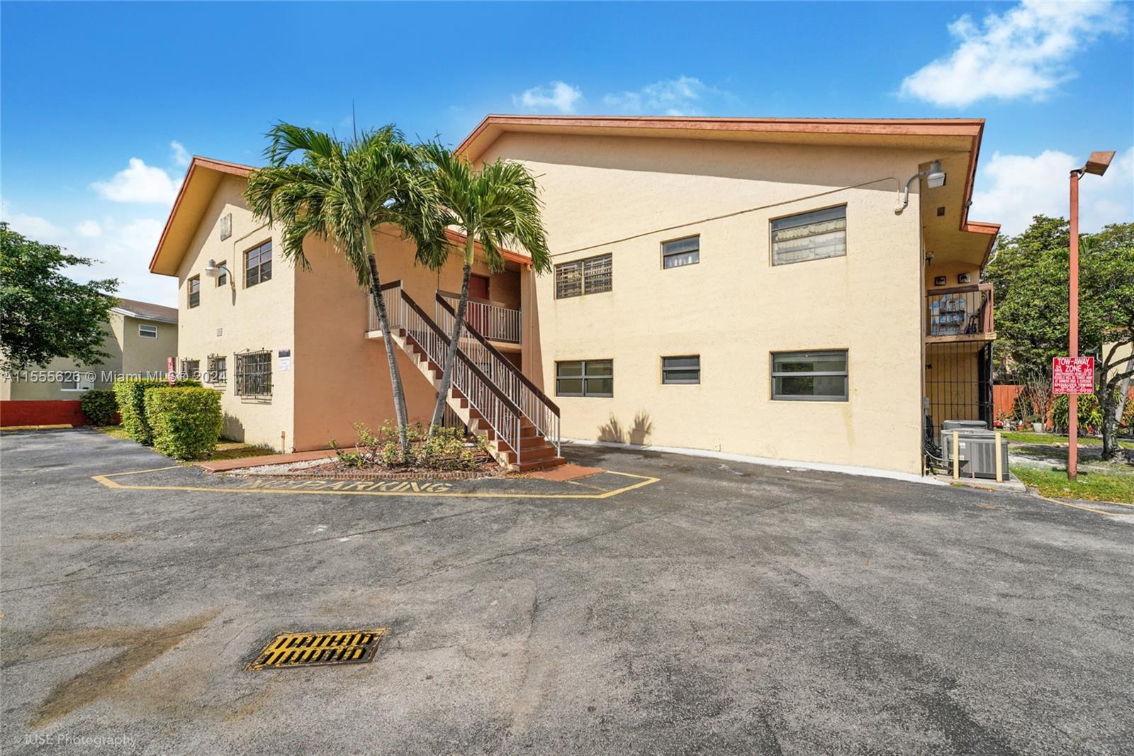 This is a fully remodeled 2-bedroom, 1-bathroom corner unit condo in Expo Towers. This unit is very comfortable with an inviting living area, designer kitchen, modern bathroom and new A/C. Washer/Dryer inside unit. One (1) Parking Space which fits Two (2) cars in tandem.