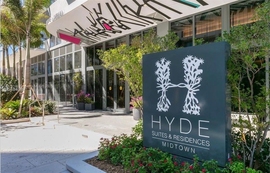 Beautiful corner residence at Hyde Midtown, 2 bedrooms,2 bathrooms, with floor-to-ceiling glass and wraparound balcony offering stunning city views. Modern open kitchen with premium appliances, Italian cabinetry, and quartz countertops. Spacious split floor plan, CRISTAL WHITE  marble floor, and excellent natural light.  Five-star amenities include heated pool with cabanas, full-service spa, state-of-the-art fitness center, tennis court, kids’ playroom, media room, and 24-hour concierge. Located in the heart of Midtown, steps away from top restaurants, shops, Design District, and Wynwood.