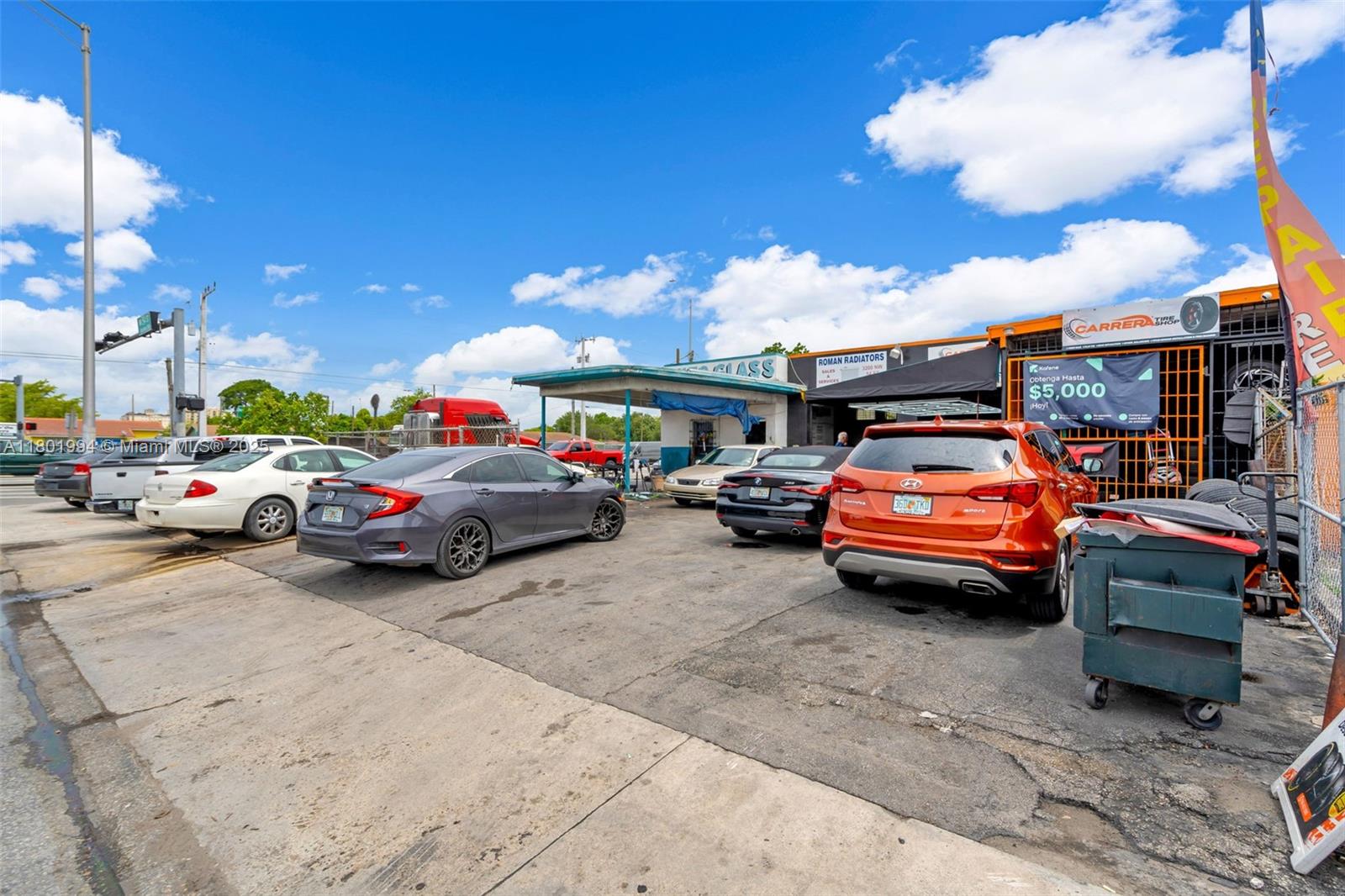 Great commercial location near Hialeah Park Casino. New developments are planned nearby. Near Okeechobee Road and major highways. The property is currently being used as an automotive repair and body shop. Rare opportunity to get an already approved automotive repair location. The sale is for real estate property and not the business. Businesses will vacate or stay depending on the buyer’s decision.
Please do not disturb employees. Showings by appointment only.