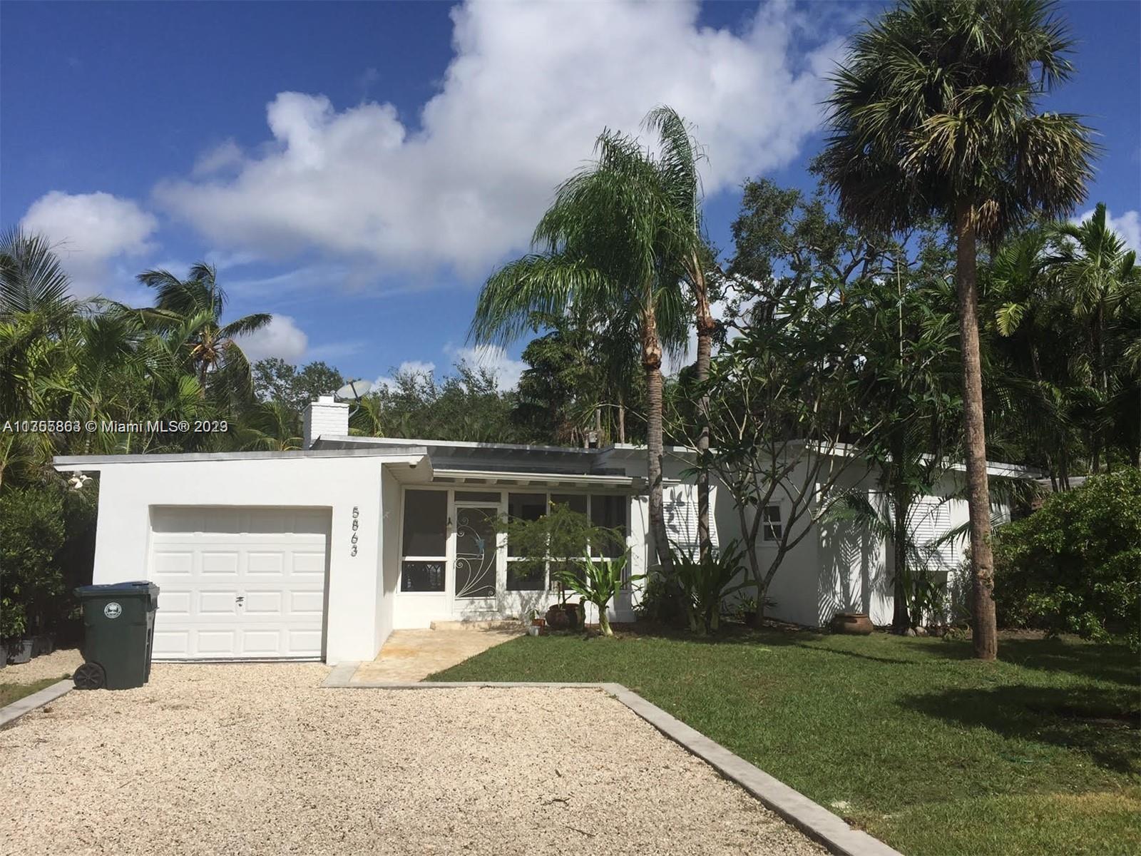 SOUTH MIAMI GEM WITH THE PERFECT MIX OF MODERN TOUCHES AND KEY WEST CHARM. REMODELED 3/2 POOOL HOME WITH OPEN LAYOUT AND 1 CAR GARAGE. FEATURING FIREPLACE, OPEN KITCHEN W/ STAINLESS STEEL APPLIANCES, LARGE MASTER WITH WALK-IN CLOSET & FRENCH DOORS LEADING OUT TO POOL. CHARMING FRONT PORCH, PALM TREES AND LUISH LANDSCAPING IN FRONT AND BACK YARDS. WALKING DISTANCE TO THE HEART OF SOUTH MIAMI, SUNSET PLACE WINN DIXIE ETC. WILL NOT LAST! EASY TO SHOW, CALL LA. SORRY NO DOGS.