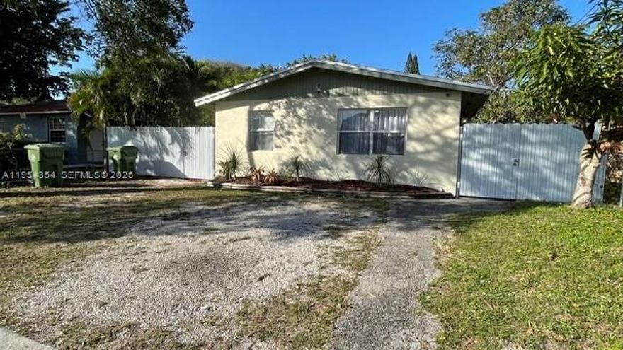 BEAUTIFUL HOUSE RECENTLY UPDATED WITH OPEN AREA CONCEPT. 2 BEDROOM/ 1 BATHROOM, remodeled kitchen with wood cabinets and WOOD TOPS, appliances, new water proof laminated floors on all house, EELECTRIC WATER HEATER, SOLAR PANELS(PAID OFF) new CENTRAL AC ROOF SIX YEARS OLD, updated bathroom, freshly painted inside and outside. GREAT INVESTMENT PROPERTY OR GREAT RENTAL PROPERTY WITH BEAUTIFUL LANDSCAPE WITH LOTS OF FRUIT TREES, YARD BIG ENOUGH FOR BOAT SPACE OR RV AND PLENTY OF DRIVEWAY PARKING, LOTS OF POTENTIAL STILL, NO HOA FEES, CLOSE TO MAIN AVENUES, PARKS AND HIGHWAYS AND SHOPPING CENTERS. located IN A GREAT QUIETE FAMILY NEIGHBORHOOD, HOUSE READY TO MOVE IN AND LIVE IN. SELLER WILL PROVIDE $5,000.00 CREDIT TOWARDS CLOSING COSTS TO THE BUYER.