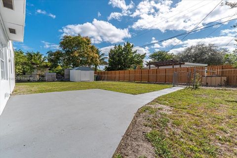 A home in North Miami