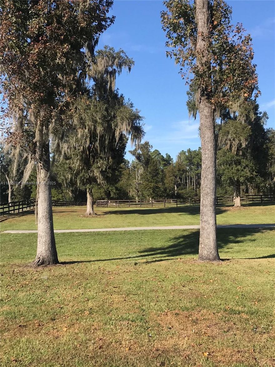 Exceptional opportunity to own 127.18 acres in the heart of Ocala’s prestigious horse country! This expansive property offers endless potential for equestrian, agricultural, or residential development. Conveniently located directly on US Hwy 27, one of the area’s main thoroughfares, with excellent visibility and accessibility. Just 15 minutes from the World Equestrian Center, this parcel provides a prime location for those seeking proximity to one of the world’s most renowned equestrian venues. With approximately 1,653 ft of frontage on Hwy 27 and a depth of over 4,500 ft, the land offers both presence and privacy. Don’t miss the chance to secure this remarkable piece of Ocala real estate with unlimited possibilities.