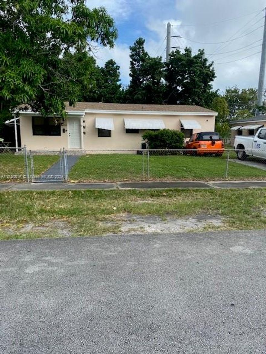 PRICE REDUCED FOR QUICK SALE!
This is a beautiful single family with 4 BR 2 baths is located in North Miami Beach area. This is a very nice neighbor hood near schools, shopping areas and readily accessible to top restaurants and the beaches. The property is move in ready with minor TLC. It is fitted with a new roof, fenced all around with a huge backyard and fruit trees. The spacious backyard offers a great welcome to friends and family members for private celebration and entertainment. Call listing agent today!