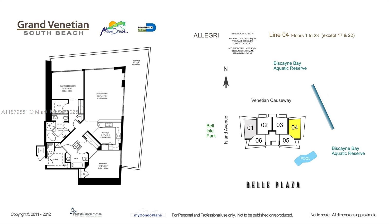 THE GRAND VENETIAN CONDO - Residential Lease