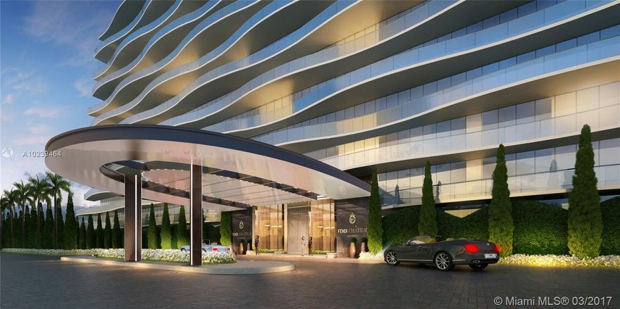 FENDI Chateau Residences is the first boutique luxury condo by renowned Italian brand FENDI. Steps away from internationally known Bal Harbour Shops, this 4BD/ 7.5BA Penthouse offers unparalleled elegance & functionality with 7489 SQFT living area, 1116 SQFT terrace & 4104 SQFT Pool deck. Relish the pristine beaches on your expansive ocean front terrace or luxuriate in the 5 Star white-glove service & amenities included. Zen inspired outdoor spaces & interior design by FENDI, this is truly one of a kind!