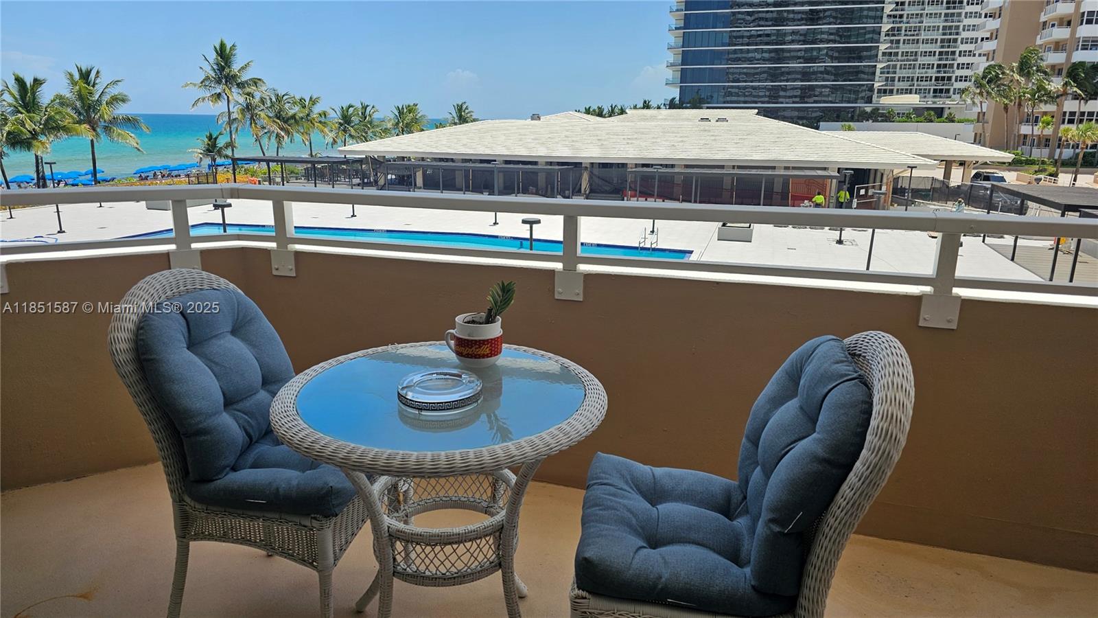 Hemispheres Ocean North, low floor with a beautiful Ocean view, 1 bedroom, 2 Full Baths, Fully furnished, ceramic tile flooring, feel like you're on vacation everyday. Resort style amenities include, Beach Access, 2 Restaurants, 1 heated pools, 2 mini-marts, 2 Fitness gyms, Sauna & Steam rooms, Tennis courts, Marina, putting golf, Billiard rooms, Shuffleboard, Basketball, barbecue area, Beach Service, 24 hr Security, Valet. Air conditioning, Basic cable & internet is included in the rent.