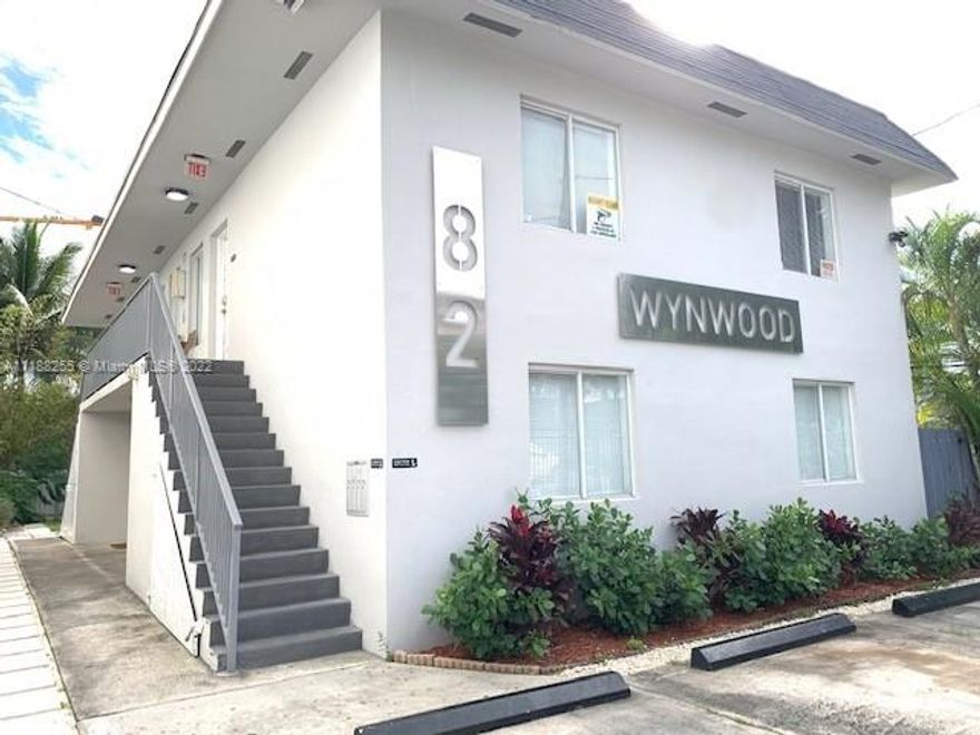 WYNWOOD FOR SALE FOURDUPLEX, TOTALLY REMODELED 2 STORY BUILDING, INVESTMENT OPPORTUNITY, 4 APARTMENTS,( 2/1) RENTED. 4 PARKING SPACE ASSIGNED, NEW OWNER WOULD RECEIVE INCOME WHILE DEVELOPMENT PLANS, CURRENT INCOME $7,000 MONTHLY.
THE MOST DESIRABLE STREET IN THE HEART OF WYWNOOD. LIVING/DINING, NEW KITCHEN, NEW APPLIANCES, VERY BRIGHT, POLISHED GRANITE FLOORS, FRESH PAINTED, CENTRAL AC, AMPLE CLOSETS, ONLY BUILDING AVAILABLE WITH PARKING ASSIGNED PER APARTMENT, GATED PROPERTY, VERY CONVENIENCE TO PARK OUTSIDE ALSO. CLOSE TO THE MAYOR HIGHWAYS, 15 MINUTES DRIVE TO THE BEACH, NEXT TO GALLERIES, RESTAURANTS, BOUTIQUES, COFFEE SHOPS, WALKING DISTANCE TO EVERYTHING. EASY TO SHOW. EASY ACCESS TO TRENDY SHOPS LIKE MIDTOWN, DESIGN DISTRICT, DOWNTOWN AND BRICKELL