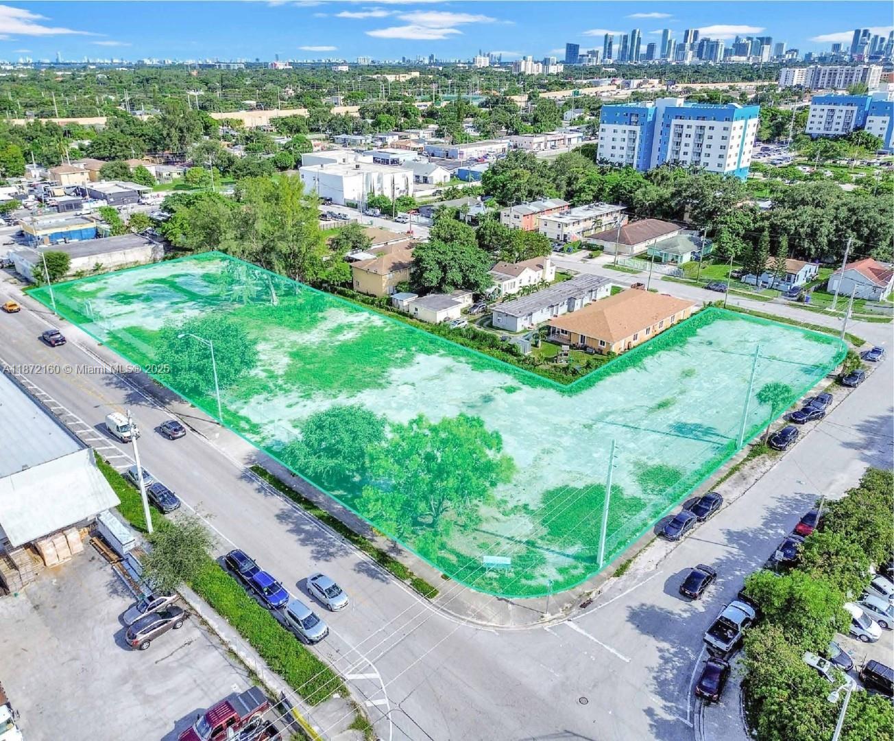 Rare opportunity to acquire an industrial
assemblage in Miami’s Little River. The
property presents an opportunity for
end-user and investors looking to capitalize
on Miami’s Urban Core Growth.
The 72,726 SF or 1.66 Ac of industrial land is
strategically located steps away from major
thoroughfares and highways providing
efficient and convenient access to local and
regional markets.
The property is ideal for SB-102
Developments with a density of 249 units,
warehouse developers given the growing
demand of utilitarian spaces, industrial
outdoor Storage (IOS), Fitness &
Entertainment uses such as Padel, and
climate controlled self storage.