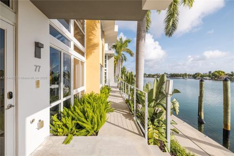 A home in Miami Beach