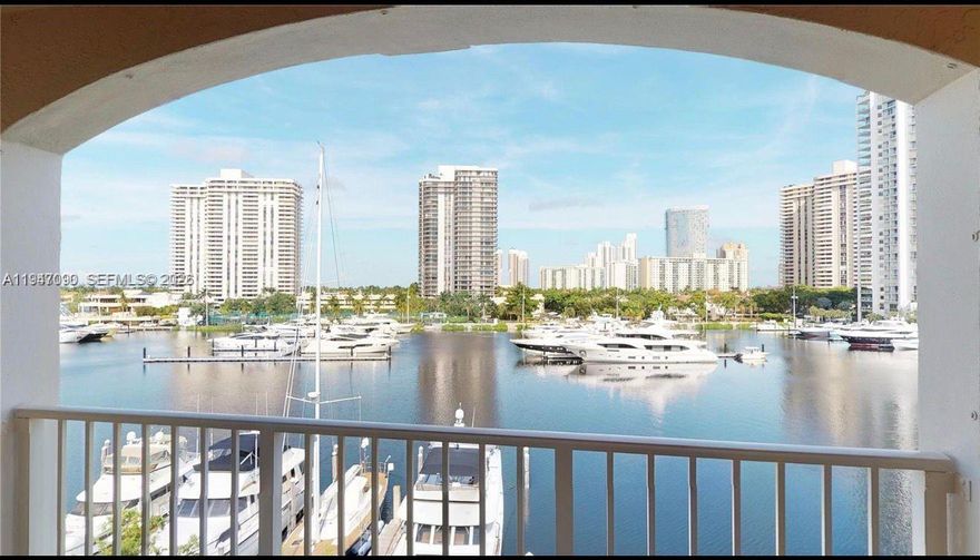 Penthouse Extraordinaire! Direct Waterfront, marina + intracoastal views throughout. Completely renovated w/ no expense spared. Nothing original. Million $ condos don't have such a fabulous gourmet kit. w/ top of the line appliances, Miele steam oven, etc ! A turnkey modern dream. Artisans + Craftsmen have created a work of art w/ finest finishes + furnishings. Vebia lighting, Addison house, Scan design & Italian, TOTO toilet, above counter sinks, marble floors. CORNER unit has side views of pool/patio.