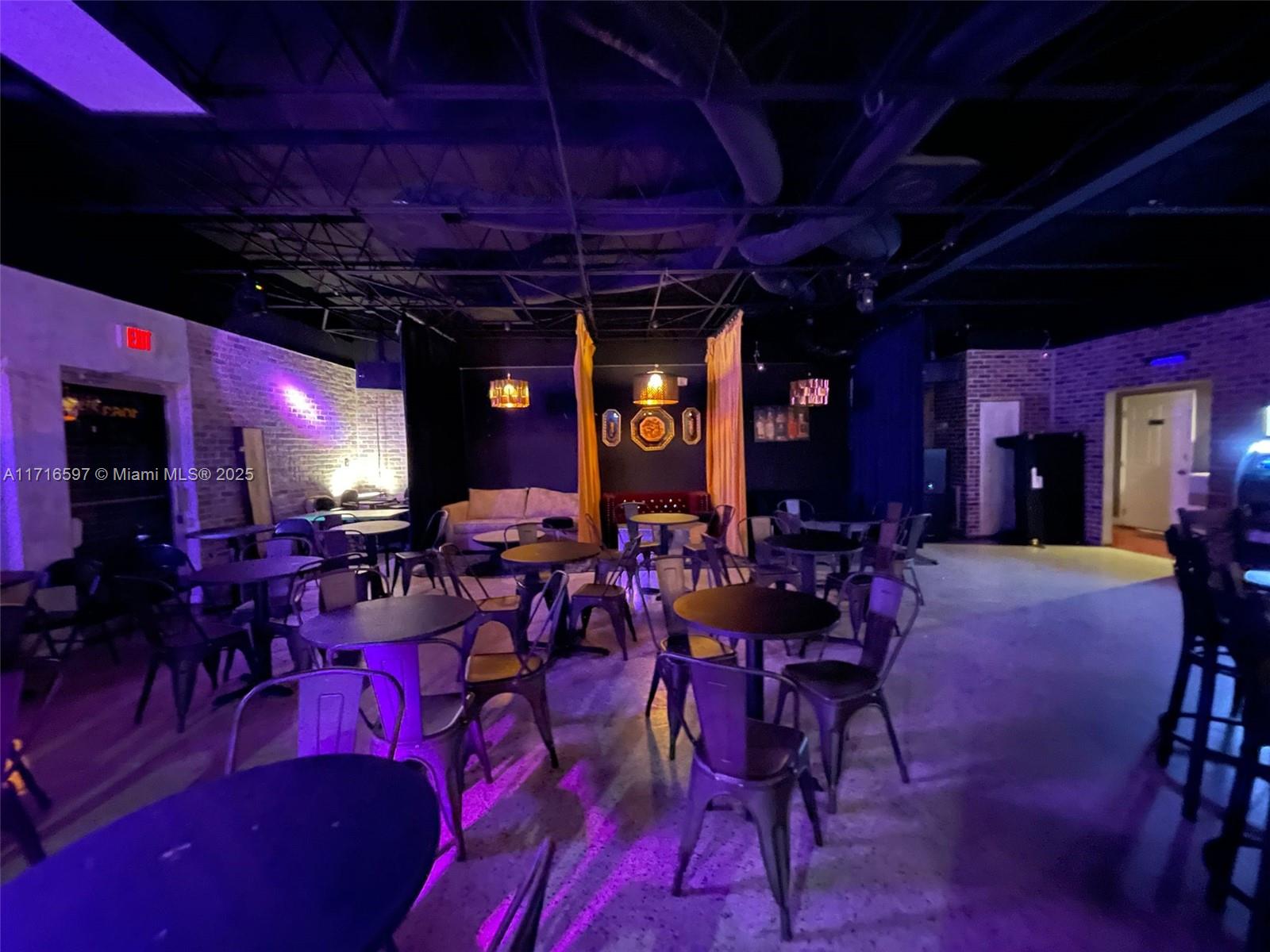 Exceptional opportunity to own a well established bar-lounge cafe in a highly sought-after 2,500 sqft location. Grease trap, hood and furniture included as part pf the sale. Let yourself acquire this business on one of the best locations in Miami just miles from Palmetto and other major highways. Excellent parking for patrons, operating for over 4 years. It is ideal for those looking to enter a profitable business on a high demand area.