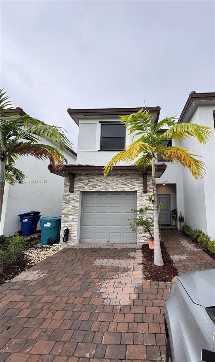 Welcome to this beautiful home in the desirable Campo Bello community, just blocks away from the Turnpike for an easy commute. Enjoy close proximity to Black Point Marina, Shoppings, Restaurants, US-1, Baptist Hospital, Homestead-Miami Speedway and more. Built in 2020, this property features and open floor plan with spacious rooms and an eat-in kitchen with plenty of counter space. New laminated flooring has been installed on both the 1st and 2nd Floors. Parking is a breeze with spaces for 1 Car covered and 5 cars in front of property plus additional guest parking at the Clubhouse. Residents also have acces to excellent community amenities including a Clubhouse, Swimming Pool and Gym. Don't miss this fantastic opportunity! Easy to show, only appointments, Owner occupied DO NOT DISTURB.