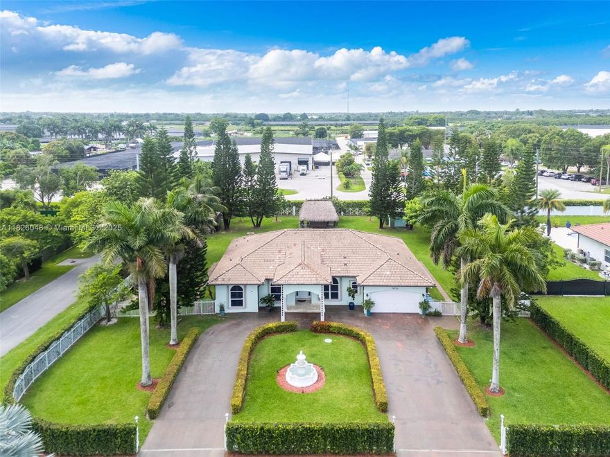 Seller Motivated!!! Will contribute $20,000 towards closing costs. Stunning 4-bedroom, 3-bathroom single-family home that offers the perfect blend of space, comfort, and style with an expansive 28,860 sq ft corner lot. Whether you're looking to entertain, park your boat or RV, or even add a pool, this property has the room and flexibility to meet your needs. From the moment you arrive, you're greeted by double motorized gates and a charming porte-cochere. Inside, the home boasts soaring high ceilings and elegant plantation shutters, creating a bright and airy ambiance throughout. Enjoy the privacy and security of a fully fenced yard with ample space for outdoor gatherings, gardening, or expansion. This is an awesome opportunity - don't miss your chance to make it yours.