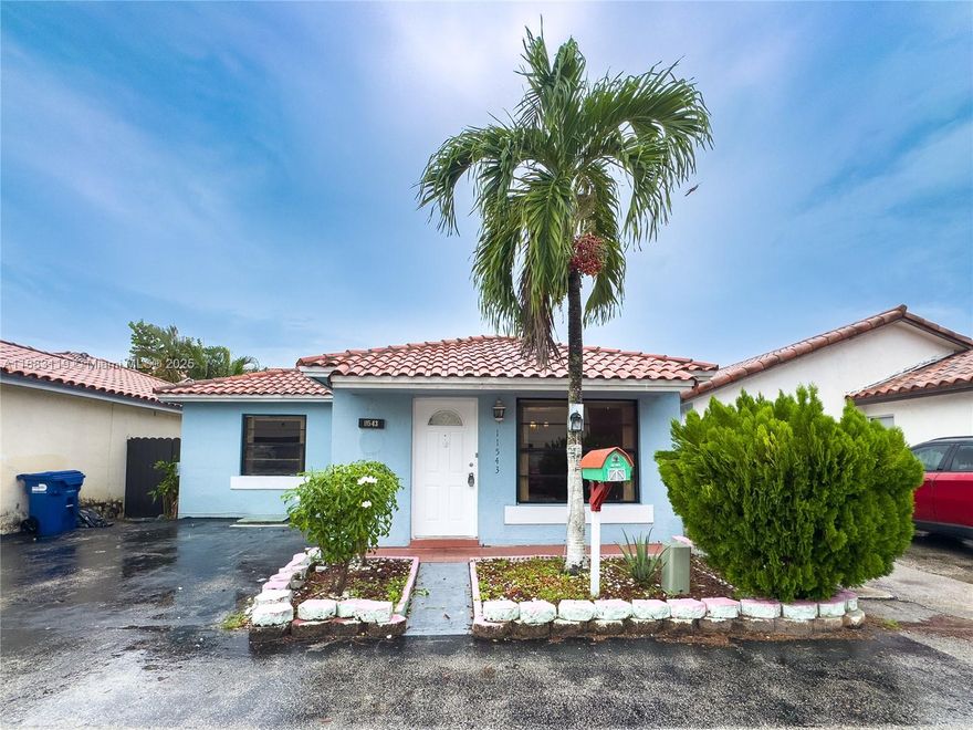 Located in Sweetwater near FIU and neighborhood parks, this single-family home combines comfort and convenience with 3 bedrooms, 2 full baths, and a office/den that can serve as a fourth bedroom. The modern kitchen showcases granite countertops and stainless steel appliances, paired with an in-home washer and dryer. Central A/C keeps the home cool year-round, with the driveway it can accommodate up to 4 vehicles. Move in hassle-free with just first month’s rent and a security deposit—no HOA restrictions. A practical, inviting home ready for immediate occupancy.
