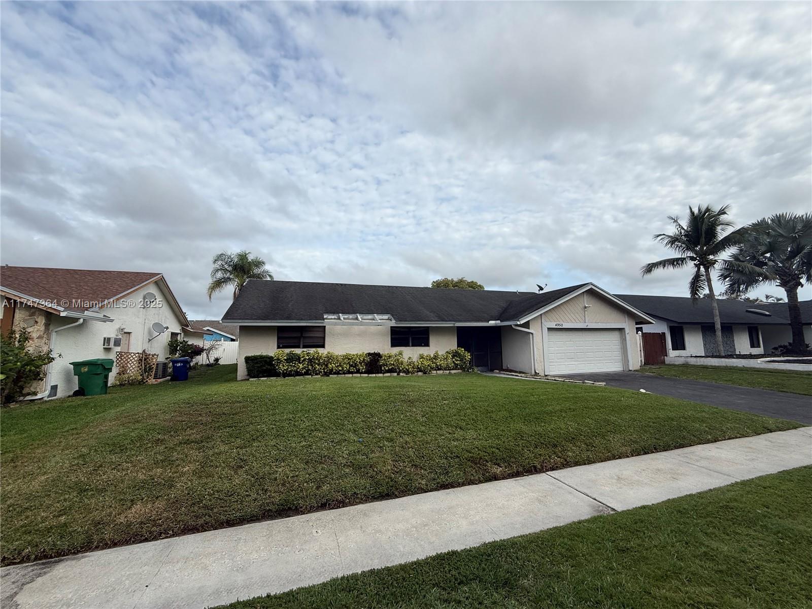 Property for Sale at 4950 Nw 72nd Ter, Lauderhill, Miami-Dade County, Florida - Bedrooms: 3 
Bathrooms: 2  - $395,900
