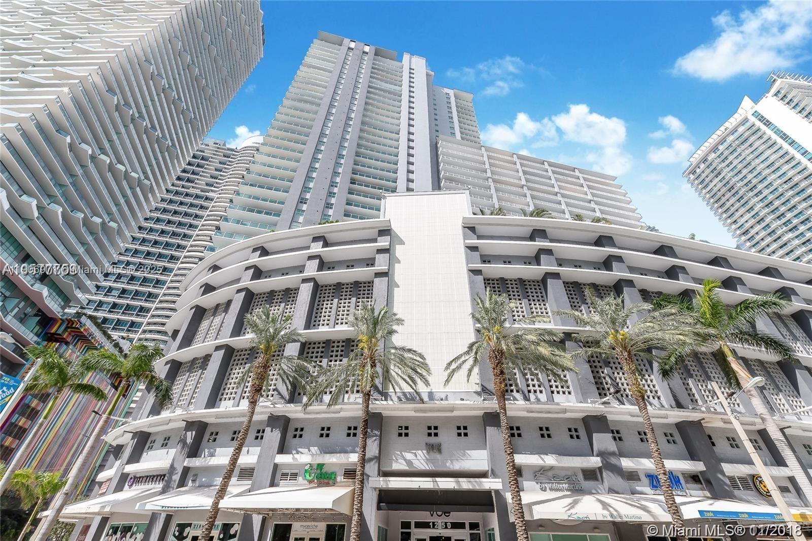 VUE AT BRICKELL CONDO - Residential Lease