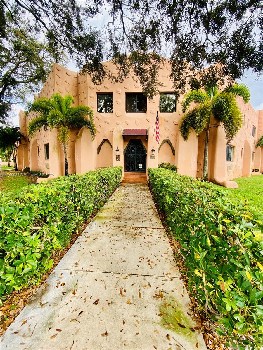 INVESTOR Opportunity in Miami Springs. AZURE, a historic 2-story V-shaped building featuring 23 apartments arranged around a central, courtyard enclosed by an irregular stucco wall. Each wing of the V extends is a 2-story building, with additional 1-story building housing 5 studios. Azure exemplifies the Mission Revival architectural style. Flat roofs & irregular parapets Towers with distinctive openings. Prominent water spouts Mission bell cote motifs Rough-textured stucco finishes. FULL MAJOR RENOVATION in 2014, the exterior maintains its historic 1926 charm. Situated near the Golf Course, Miami Inter Airport, & Freedom Park Soccer Village stadium 25,000 seats. it presents a rare opportunity in a PRIME LOCATION. For detailed refer to the attached OM or call/text FOR VIDEOS