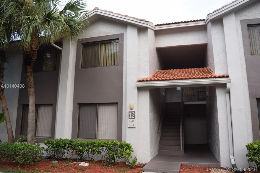 Another great property Presented to you by BLUE STAR MANAGEMENT & REALTY, This beautiful property is located in one of the most sough after communities of Coral Springs that features resort living style amenities such as: Tennis court, Exercise room, Community pool, Children's playing area, all buildings were recently painted and well maintained and the best part it has a very FAST Association approval!! easy to show please click on showing assist! 2 months security deposit is required to move in.