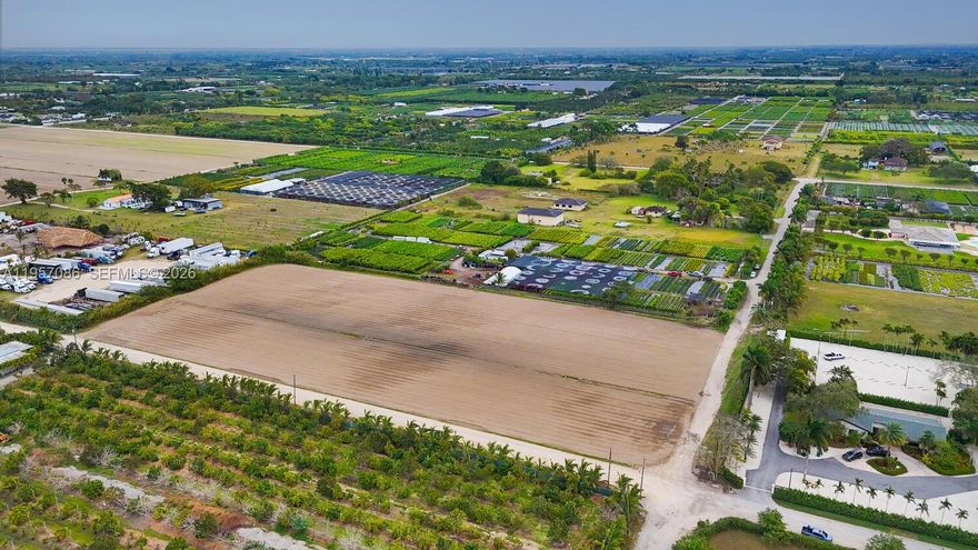 Prime opportunity to own 5 buildable acres in the desirable Redland area of Miami-Dade County. This expansive parcel offers the perfect setting for a custom estate home, agricultural use, or long-term investment. The property features a flat, usable layout and is surrounded by established farms and estate residences, providing privacy and open space. Conveniently located near Krome Avenue, US-1, and the Florida Turnpike for easy access to Miami, Homestead, and the Florida Keys. Enjoy peaceful rural living while staying close to shopping, dining, and major highways. A rare chance to secure land in one of Miami-Dade’s most sought-after rural communities.