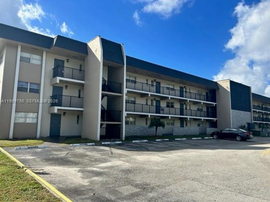 Beautiful Lake-view condo in the heart of Broward County! This bright 1BD/1.5BA unit offers 750 sqft of comfortable living space with a private balcony overlooking the lake. Features include a functional kitchen, ceramic tile flooring throughout main areas, laminate flooring in the bedroom, and washer and dryer inside the unit. Currently rented under Section 8 with tenant in place, offering immediate and stable cash flow with no vacancy:  ideal for investors. Condo living with great amenities including pool, tennis courts, and clubhouse. Conveniently located near major highways, shopping, and dining.Excellent opportunity for investors. Don’t miss this one!