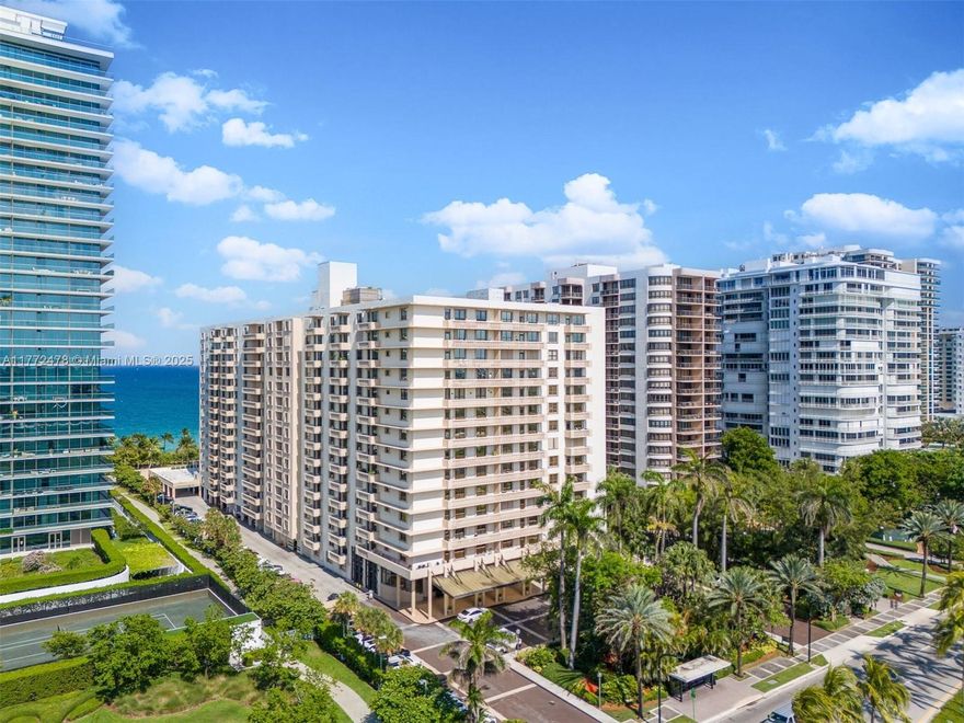 Best of Beach front living in Bal Harbour. This 1/1 on the eleventh floor has spectacular  south Oceanside and city views. This unit offers wood like tile floors, renovated bathroom, large living room and dining room, stainless steel appliances, spacious master bedroom w/walk-in closet and additional storage room.  The Plaza is undergoing its 50 Year certification with extensive and exquisite renovations including High impact windows and doors, glass balconies for unobstructed views, new gym, lobby, renovated pool and social room.  Enjoy this full service building with 24 hour security/concierge, valet parking, beach service, cable TV, internet, and trash service. Don’t miss out on buying your piece of paradise at pre renovation price! Located across from the prestigious Bal Hour Shops.