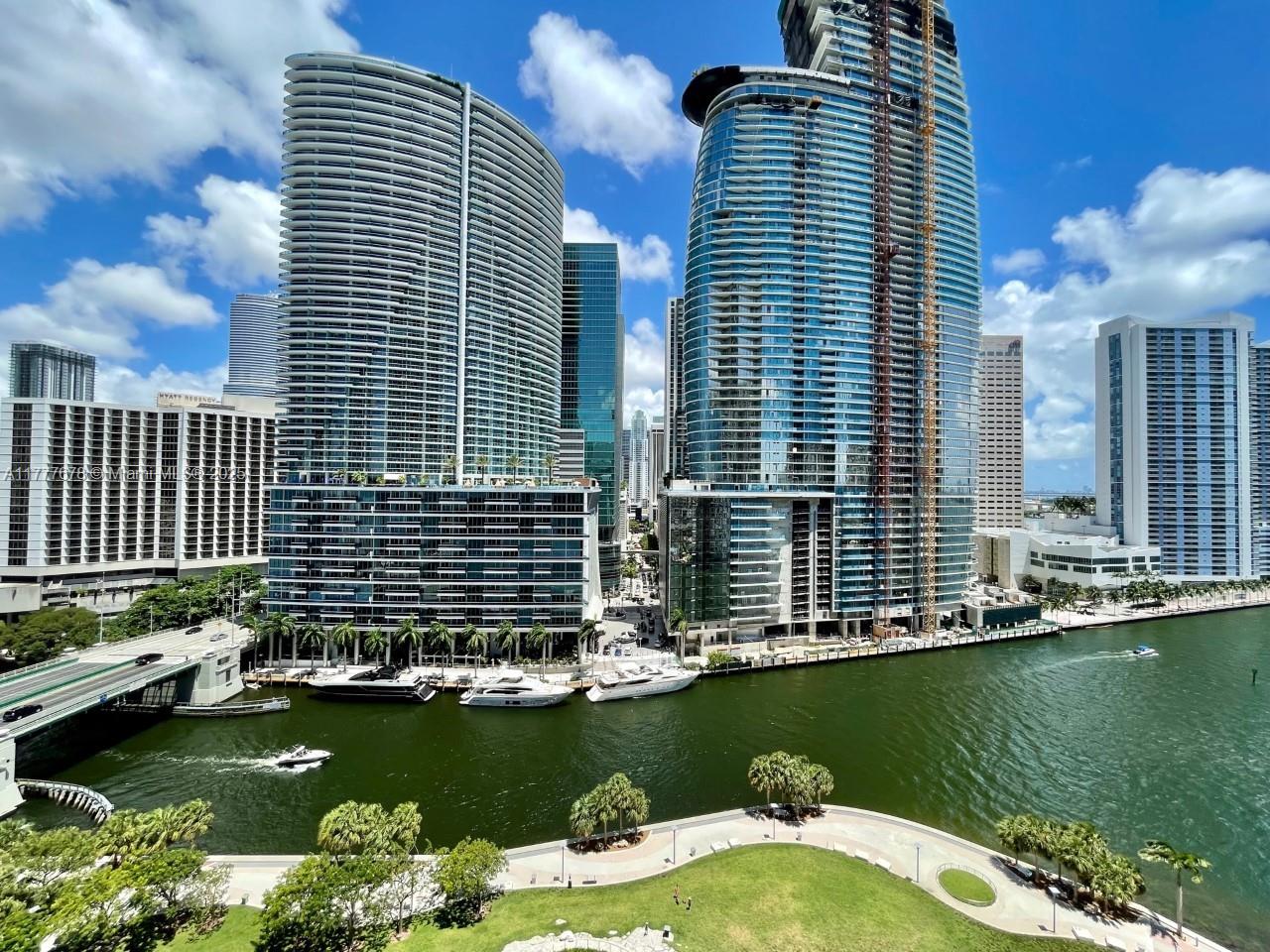 Rental Property at 475 Brickell Avenue 1614, Miami, Broward County, Florida - Bedrooms: 1 
Bathrooms: 1  - $3,600 MO.