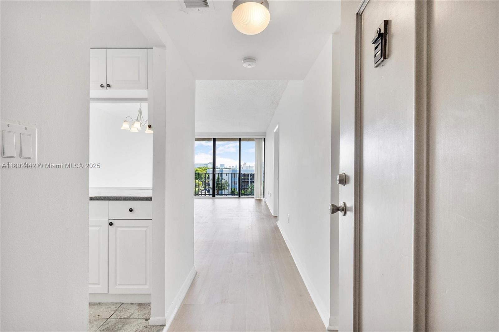 Spacious 1BD/1BA in Greenwich Condominium, located in the heart of North Miami. Unit A603 features an open layout with ample natural light, a private balcony with east facing views, and generous closet space. Unit has brand new flooring and has been freshly painted. The well-maintained building offers secured entry, a pool, gym, bbq area and assigned parking. Just minutes from Biscayne Blvd, Publix, Whole Foods, LA Fitness, and Bal Harbour Shops. Walk to local parks, dining, and public transit. A must-see in a growing neighborhood! Buyer must be an end user due to FIRPTA. Building has completed the work for the 40 year recertification and are waiting for the permits to be closed by the city to be able to obtain the recertification paperwork.