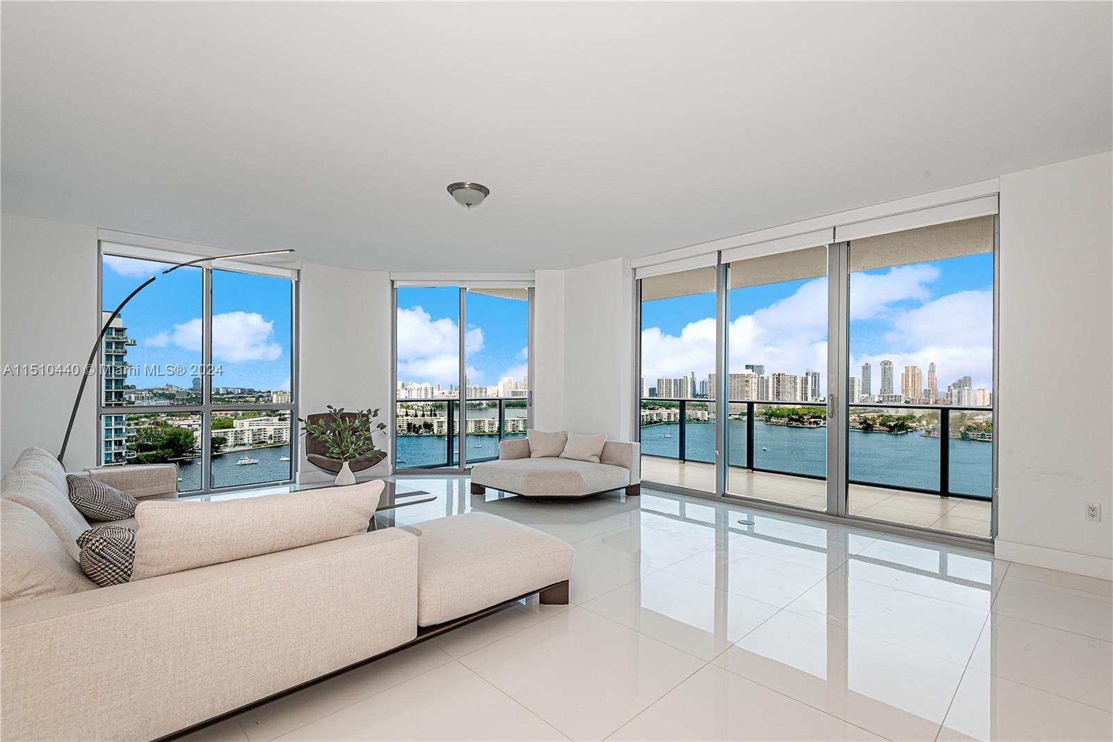 Property for Sale at 17111 Biscayne Blvd 2109, North Miami Beach, Miami-Dade County, Florida - Bedrooms: 3 
Bathrooms: 4  - $2,195,000