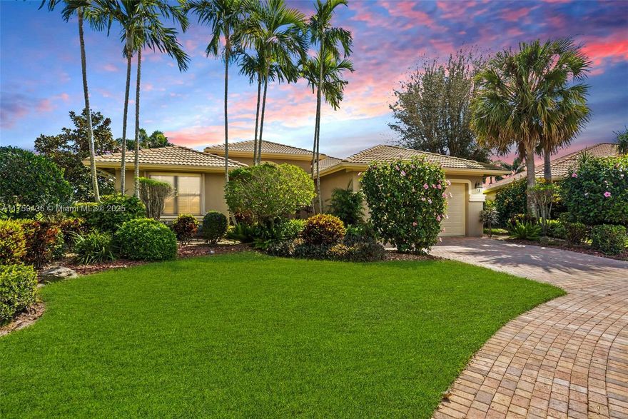 Experience luxury waterfront living in the prestigious Tivoli Reserve. This elegant 2,752 sq. ft. home features 3 bedrooms, 3 bathrooms, and a versatile den that converts into a 4th bedroom. Designed with soaring 12’+ ceilings, intricate crown molding, and custom built-ins, every detail exudes sophistication. The primary suite is a serene retreat with a spa-like ensuite and breathtaking lake views. Step outside to a private patio overlooking tranquil waters, where sunsets paint the sky.

Tivoli Reserve offers resort-style amenities, including a grand lakefront clubhouse, heated pool, fitness center, aerobics room, library, movie theater, two card rooms, and lighted tennis & pickleball courts. This is a rare opportunity to own a true waterfront gem in a highly sought-after community