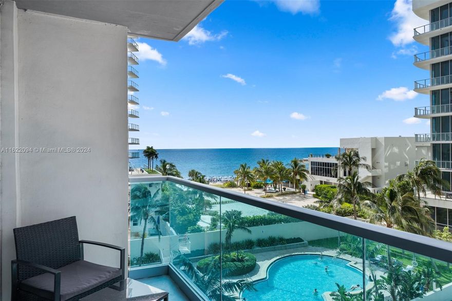 Spacious 1/1.5 apartament right on the ocean and ready to produce income.  Or if you prefer you can also enjoy the beach lifestyle.  Building allows short term daily rentals and can be rented in Airbnb, Vrbo, and others.
In this builidng you can enjoy swimming pol, gym, concierge, valet parking and much more. Close to shopping, entertainment, restaurants, the famous Hollywood boardwalk .  
Renovated unit, freshly painted, modern bathrooms, great kitchen and appliances.  With one of the best views of the building, make your home or produce income asap.