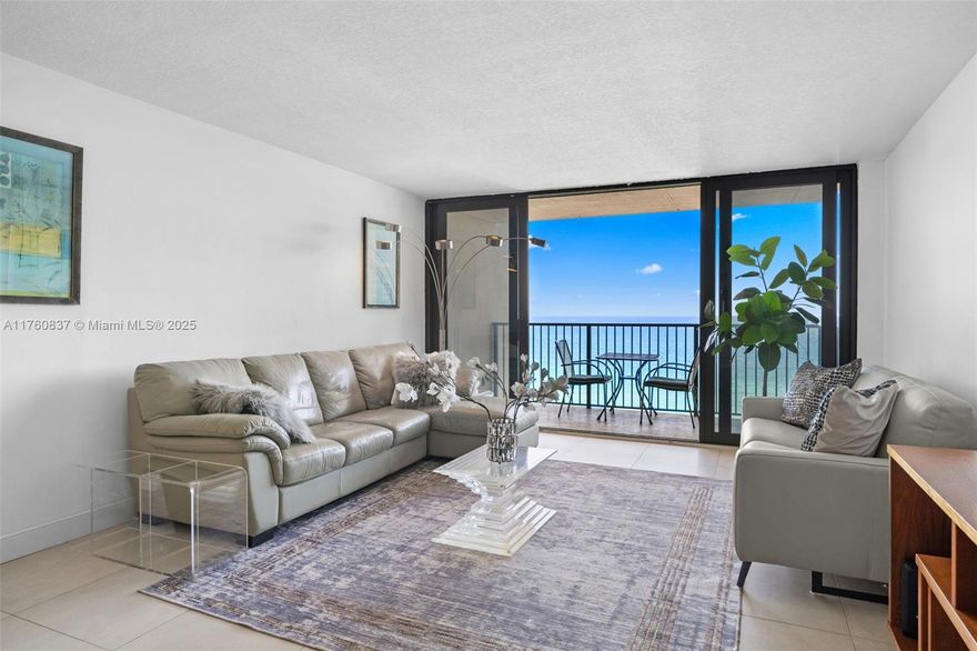 WELCOME TO THIS EXCEPTIONAL 1bed/2 bath  CONDO W/MESMERIZING DIRECT OCEAN VIEWS IN ONE OF THE FINEST BUILDING ON THE BEACH QUADOMAIN ! THE ENERGY & LIGHT IS INCREDABLE CONDO HAS HAS NEW GORGEOUS PORCELAIN FLOORS .THIS IS FOR SURE A GEM ! PERFECT BEACH VACATION OR EVERY DAY PARADISE HOME !STEP INSIDE TO DISCOVER A BRIGHT OPEN CONCEPT SPACE W.FLOOR TO CEILING BRAND NEW IMPACT WINDOWS THAT FRAME BREATHTAKING UNOBSTRUCTED OCEANVIEW.ENJOY YOUR MORNING COFFEE OR EVENING GLASS OF WINE ON THE PRIVATE BALCONY SERENADED BY THE SOUND OF THE WAVES .The building incl new modern lobby by award-winning Steven G Interiors,2 newly remodeled resort style heated pools,2 fitness centers, billiard room,business ctr,yoga,water aerobic classes,restaurant,valet parking,complimentary Beach Services.THIS IS A DREAM