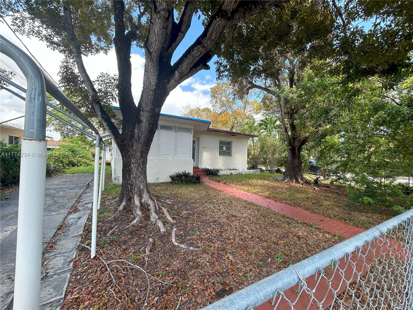 Property for Sale at 3401 Sw 14th St, Miami, Broward County, Florida - Bedrooms: 2 
Bathrooms: 1  - $620,000