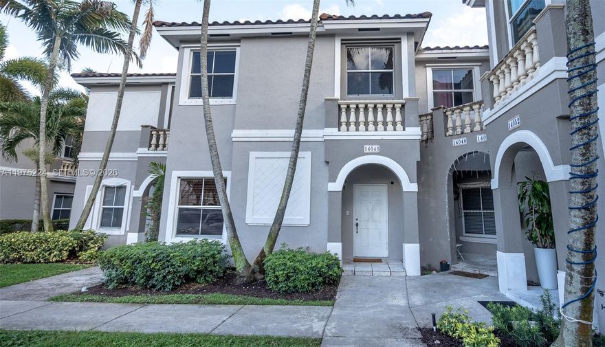 Welcome to this 3 bedroom, 2.5 bath townhouse located in the desirable Las Terrazas at Vizcaya community. This home offers an open floor plan with tile flooring throughout the first floor, laminate flooring on the stairs and loft area, and carpeted bedrooms. Vaulted ceilings enhance the main living area and create a bright, open feel. The layout provides comfortable living spaces with walk in closets offering ample storage. The washer and dryer are conveniently located upstairs on the second floor near the bedrooms.

Vizcaya is a gated community with three resident entrances for convenient access. Las Terrazas residents enjoy access to community amenities including a pool, gym, and playground. The community is conveniently located near schools, shopping, dining, and major highways, making daily commuting and errands easy.

Property is in original condition and presents a great opportunity for buyers to update and customize to their personal taste. No site unseen offers will be considered. Buyers and agents must schedule a showing prior to submitting an offer.