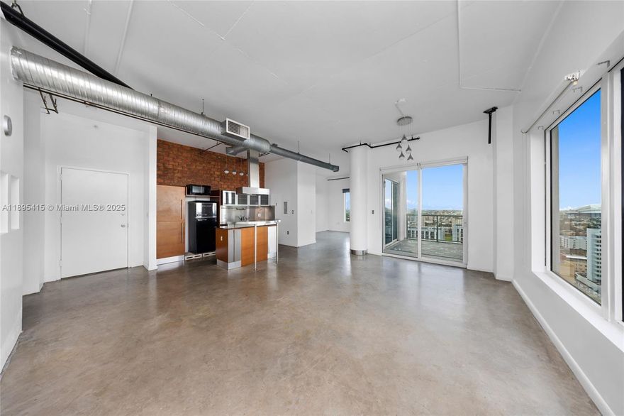 Experience the best of Miami living in this stunning 2BD/2BA corner penthouse loft featuring 925 sq. ft. of modern space with open city and Miami River views from the 19th floor. This bright and airy residence offers walls in both bedrooms, high ceilings, and floor-to-ceiling windows that fill the home with natural light.

Enjoy resort-style amenities including a fully equipped gym, sauna, steam room, swimming pool, jacuzzi, meditation room, private dog park, and tennis courts, all just minutes from Downtown Miami.

The unit includes 2 covered assigned parking spaces for your convenience.