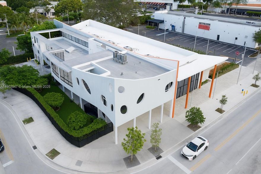 Exceptional 2020 mixed-use building in the heart of Ojus with heavy traffic from JCC Aventura and directly across from the new BLU Aventura mixed-use commercial development along the retail–housing corridor. Near Biscayne Blvd and Aventura Mall. Offering 7,496 SF on a 10,530 SF lot zoned UC Center (MC-4), allowing retail, office, and residential uses. Corner visibility, ample parking, and modern concrete construction make this an ideal owner-user or investment opportunity. Steps from Aventura Mall, Gulfstream Park, and major redevelopment corridors. Easy access to US-1 and I-95 within 1 mile.