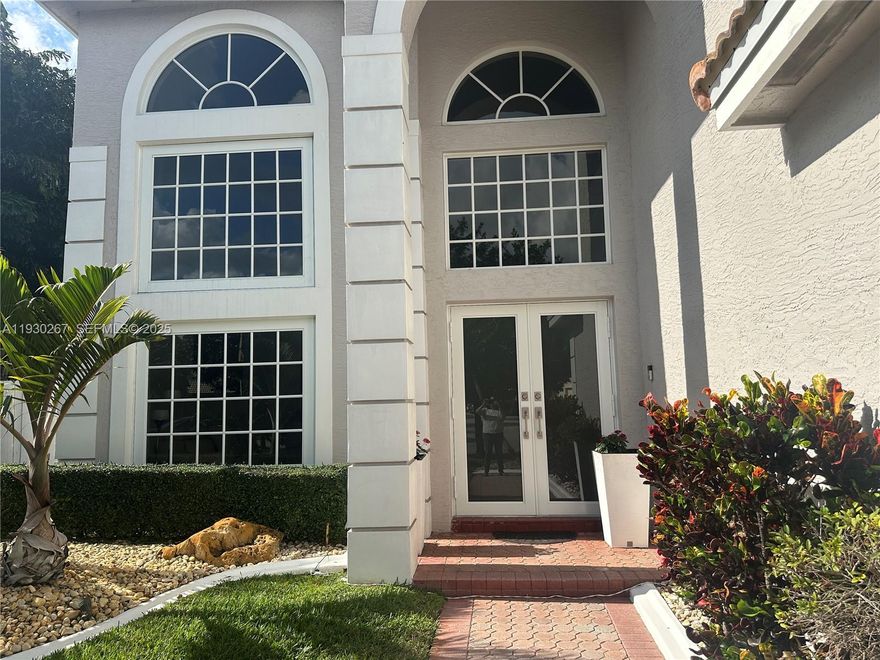 Discover this exceptional Luxury living Home located in one of the Privileged areas in Miramar Silver Lake gated communities on a 10,526 Sq ft Lot (on a cul-de-sac street) very spacious 5 Bedrooms-3 Bathrooms
with one the Bedroom and Bathroom located on the first floor-Brand new Title Roof-Brand new Impact windows
Home Features High ceilings throughout-Totally renovated Large gourmet kitchen with real quartz countertops
Back yard features an impressive double-gazebo with an L-shaped design featuring a full side kitchen with an island-ideal for entertaining with family and friends also an overside saltwater roman style pool with electric heater Outdoor Living at Its Best This home combines modern upgrades, style and an unbeatable location. Perfect for families looking for space, elegance, and a vibrant community. Don’t miss this opportunity-schedule your private showing today!