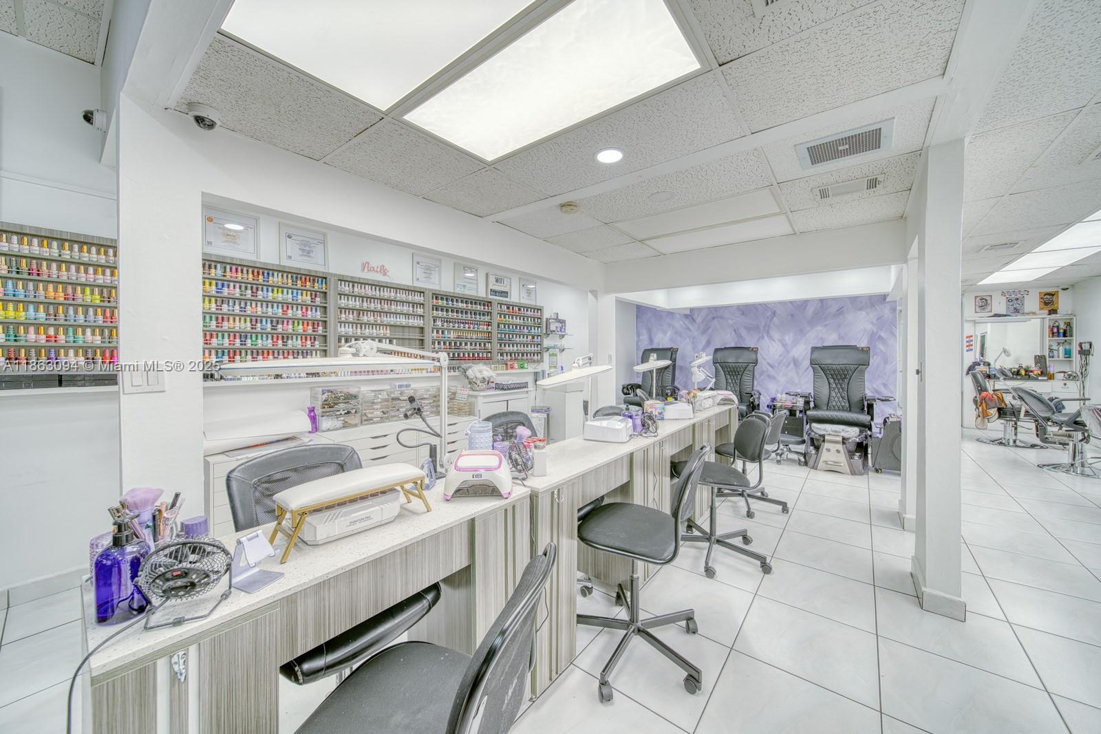 This is a unique opportunity to own a modern, fully operational, full-service beauty salon in the heart of Flagler. This turnkey business is already generating income and is ready for your expansion. The interior is clean and modern with stylish decor and professional equipment. Ample customer parking is available. Prime location with high foot traffic and easy access. Loyal clients and experienced staff. Low overhead and great income potential. If you are an investor or a beauty professional looking to own your own business, this is a turnkey opportunity that includes everything you need, from equipment to furnishings, and an established clientele. Only serious inquiries are welcome. NDA and proof of funds may be required for financial information and on-site visits.