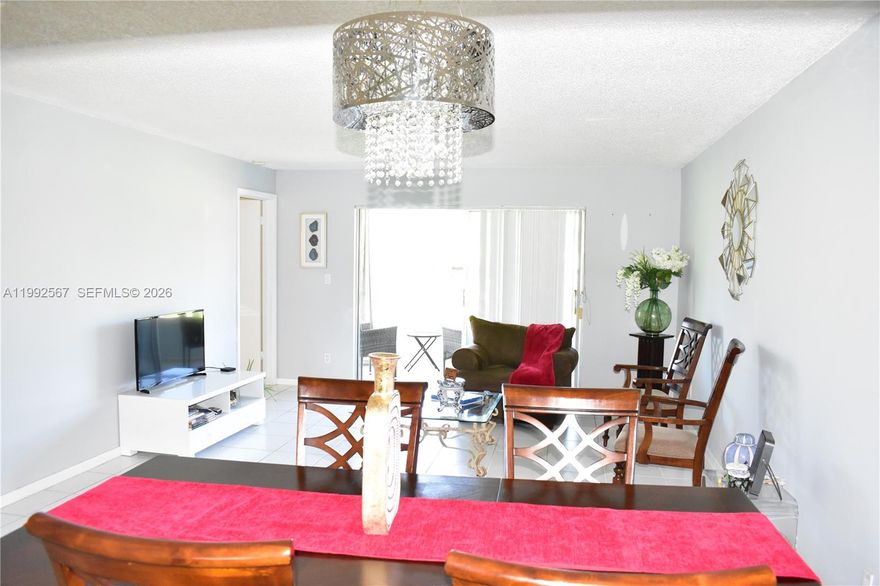 Well located in Phase 3 of Sunrise Lakes, this large 2/2 condo features a kitchen with nice appliances, an updated master bathroom and a relaxed view from the balcony to a fountain with color hanging lights at night.  Bus stops nearby make transportation easy and there is plenty of parking for guests.  Sunrise Lakes Phase 3 is a 55+ community which features plenty of activities daily as well as weekly dances, movies, bingo etc.  A free executive golf course is included in the maintenance as are 10 pools, a gym, pickleball courts, tennis and indoor racquetball.  To top it all, your maintenance here includes, cable, WIFI, monthly pest control and a service contract with Total Appliance which will repair anything that may happen to any of your house appliances and even do minor plumbing and electrical repairs.  Don't miss your chance to live among new friends and enjoy the value Sunrise Lakes Phase 3 offers!