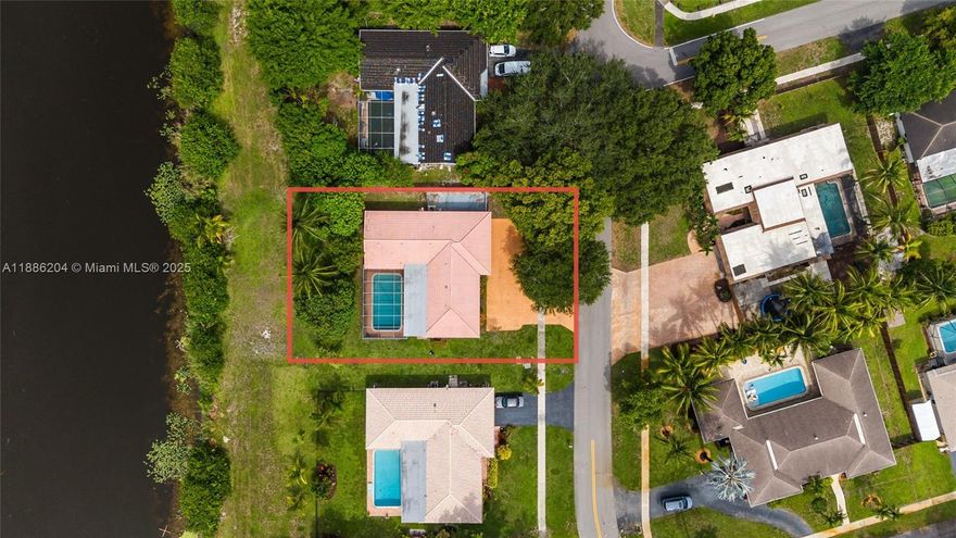 Enjoy the Florida lifestyle! Price to sell! Seller motivated! This beauty has everything you need! Let's start with the incredible curb appeal & circular driveway. Inside, 4 bedrooms, 2 bathrooms, plus a family room. The bedrooms are generously sized, and the inviting kitchen has wood cabinets, granite countertops, & newer appliances. The two updated cabana bathrooms make pool days a breeze. Step outside to the screened pool area, perfect for cooling off, grilling out, or enjoying the relaxing view. There's a 2-car garage with an impact door & new motor, a laundry room, parking for your boat or trailer, & two stunning Mango trees! New Water Heater. A/C 2021. Located close to schools, parks, and with easy access to major highways. NO HOA. Vacant & ready for your personal touch! Must see!