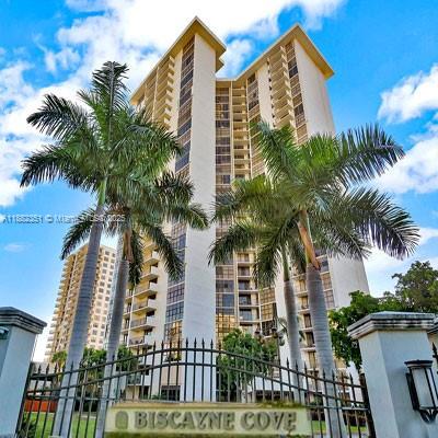 Best Value in Biscayne Cove! Located in a waterfront building with stunning views of Maule Lake Bay, currently undergoing major renovations. Enjoy peace of mind with 24/7 security and valet service. This spacious unit offers the perfect opportunity to create your dream home. Resort-style amenities include a heated swimming pool, fitness center, tennis, racquetball, and basketball courts. Just minutes from Aventura Mall, beautiful beaches, top-rated schools, and major highways.