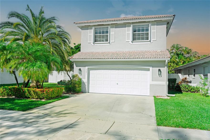 This beautiful, super clean, single family home sits in the quiet gated community of Claremont at Huntington. The home boasts a 4 bedroom, 2.5 bathroom floor plan with formal living and dining rooms along with family room and eat in kitchen.  The updated kitchen has granite counter tops and plenty of cabinets space, with full size pantry.  The kitchen opens to the large open family room and has plenty of room to accommodate a large table. Upstairs there is a large master suite with double door entry, walk in closets, large master bathroom and volume ceilings. Down the hall are three bedrooms and a full bathroom. Full size washer and dryer in the separate laundry room with extra storage under the stairs. Full two car garage. Cable and Internet are included in the HOA. Located just minutes from top-rated schools, shopping, dining, and major highways. This home is one of the best choices in this market today. Come take a look and please see our video walk through